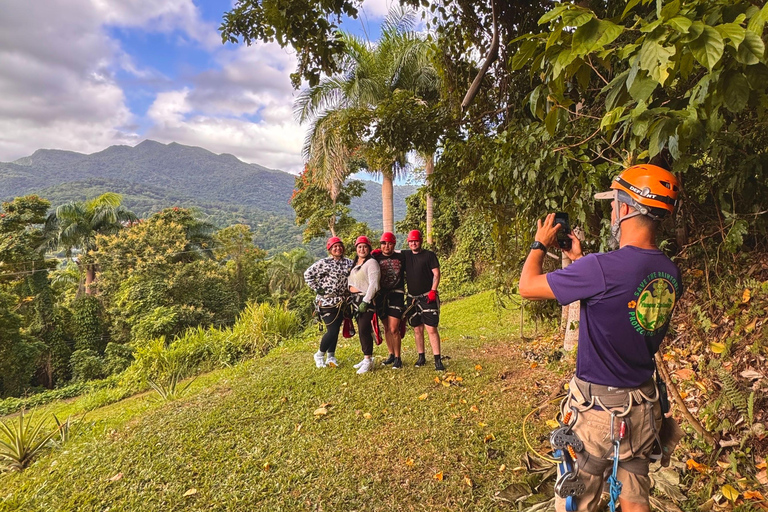 Puerto Rico: Yunque Ziplining in het regenwoud