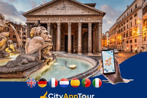 Rome Centre: Self-Guided City Walking Tour with Audio Guide