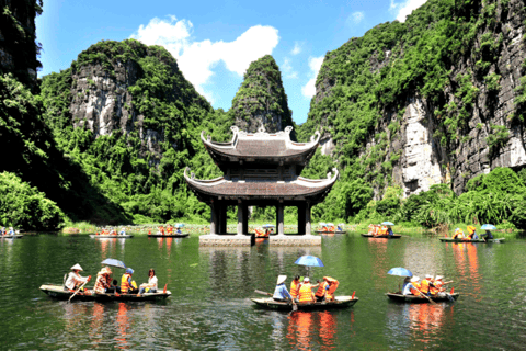 Ninh Binh: Hoa Lu - Trang An - Rad- und Bootsfahrt 1 Tag