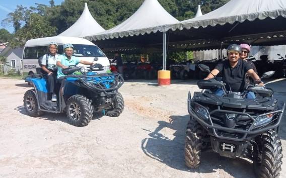 Kuala Lumpur: Private ATV-Tour mit Wasserfällen in Kemensah