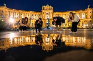 Wien bei Nacht: Private Fototour