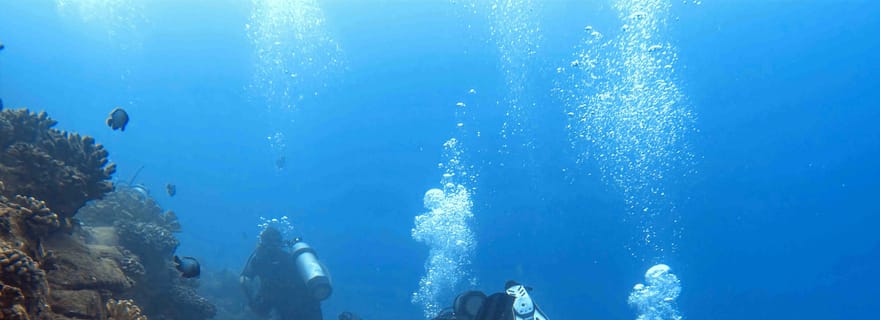 Kauai : Plongée matinale en bateau avec 2 bouteilles pour les plongeurs expérimentés
