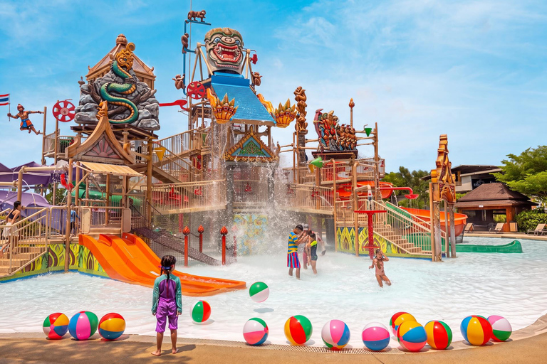 Pattaya: Columbia Pictures Aquaverse Ticket & Hotel Transfer