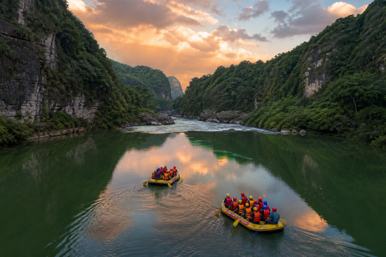 Zhangjiajie: Mengdong River Rafting Ticket with Transfer Rafting Ticket with Round-Trip Hotel Transfer