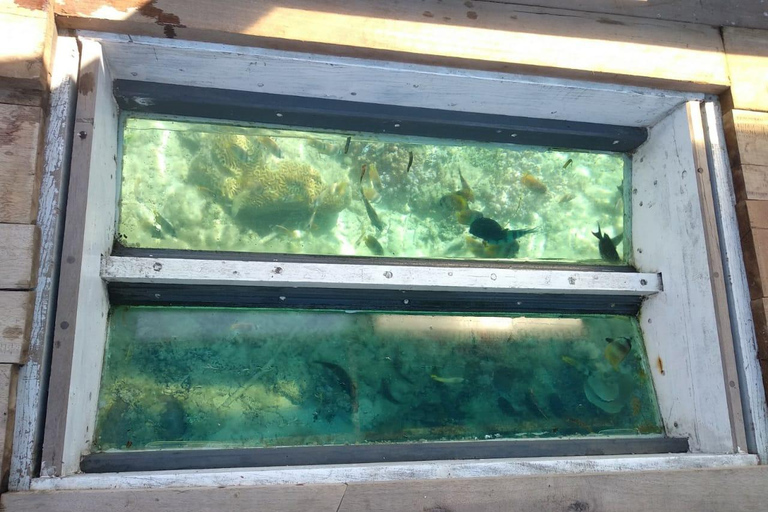 Lombok: Private Glass-Bottom Boat Tour with Snorkeling