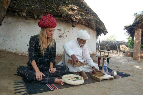 Experimenta la auténtica vida de pueblo Excursión de un día EX Jaipur