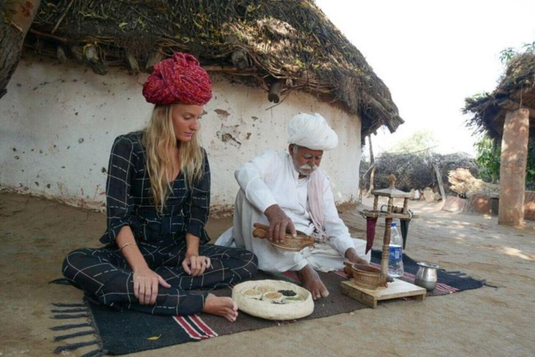 Experimenta la auténtica vida de pueblo Excursión de un día EX Jaipur