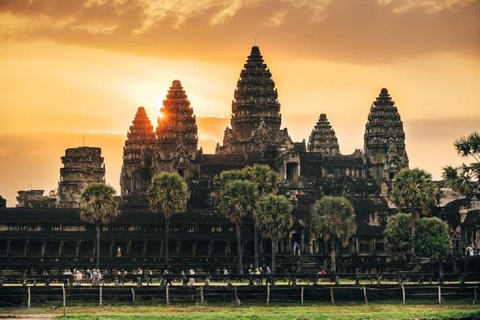 Siem Reap: Angkor 1 day guided tour in Spanish with sunriseOption 2: Private tour 1 day in Spanish with sunrise