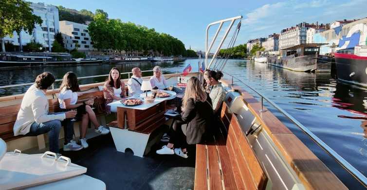 Lyon: Brunch na reki Sâone