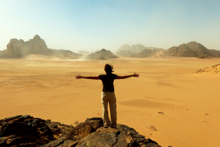 Wadi Rum: Private Jeep Tour & Umm Addami Mountain (Full Day)