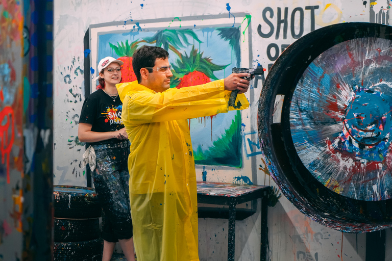 Shooting and Spinning Private Art Experience in Houston