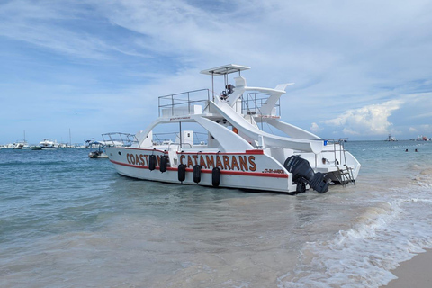 Punta Cana : Fête en bateau avec plongée en apnée et arrêt en piscine naturelle