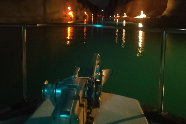 Canal de Corinto: travesía en barco con fondo de cristal St. Andreas