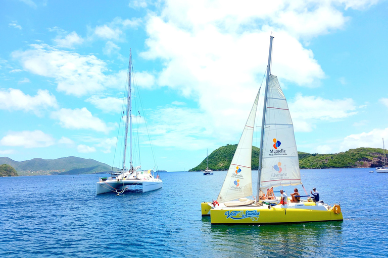 2h Sailing catamaran in La Baie des Saintes