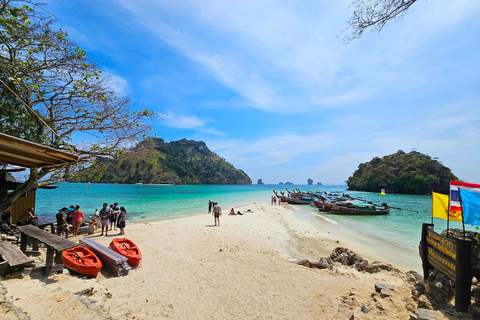 Krabi: Excursão pelas ilhas em um barco Longtail particularOpção 4: Tour particular pelas 7 ilhas