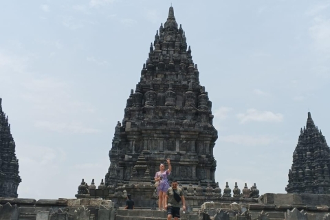 Visite à la journée des temples de Borobudur et Prambanan.