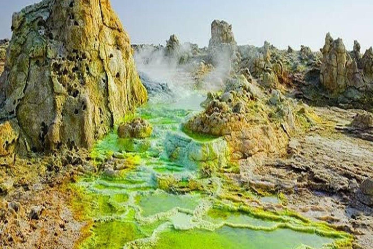 Mekele: 3-Day Danakil Depression Tour with Camping