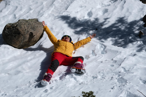 De Denver: Caminhada com raquetes de neve nas Montanhas RochosasCaminhada com raquetes de neve nas Montanhas Rochosas