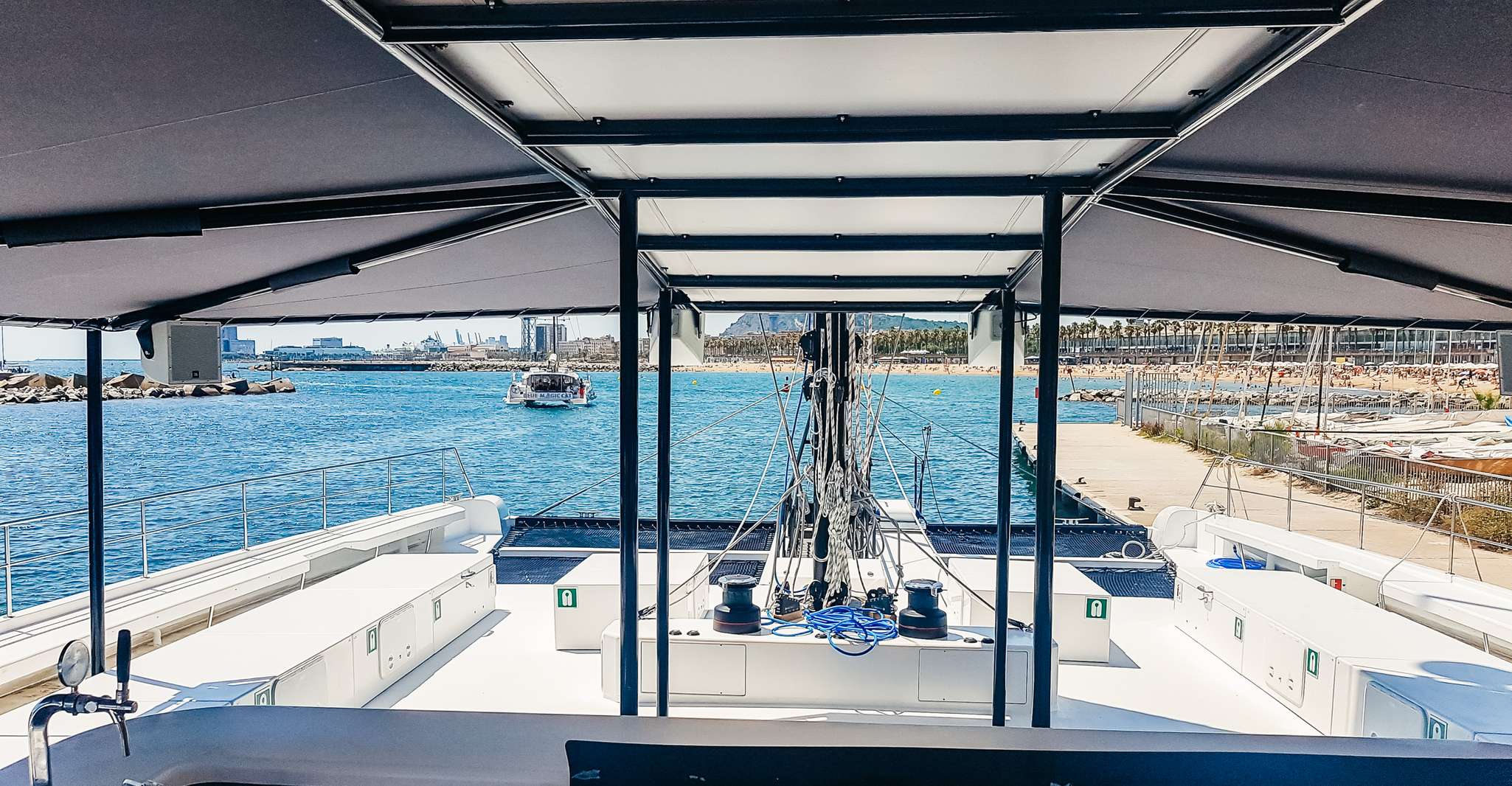 Barcelona: Catamaran Party Cruise with BBQ Meal photo 9