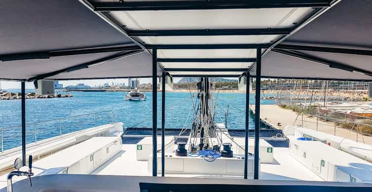 Barcelona: Catamaran Party Cruise with BBQ Meal photo 9