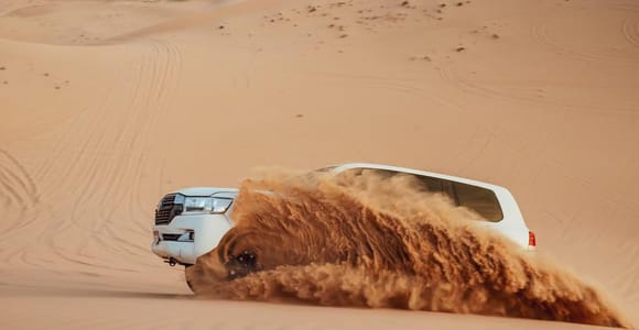 Doha: Shared 4x4 Desert Safari, Dune Bashing & Inland Sea