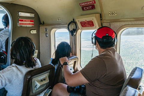 Grand Canyon Village: Wycieczka samolotem po południowej krawędzi Wielkiego KanionuLot samolotem nad Wielkim Kanionem i wycieczka Hummerem