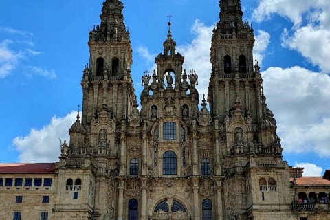 Travel Porto to Santiago Compostela with stops along the way WITHOUT STOPS