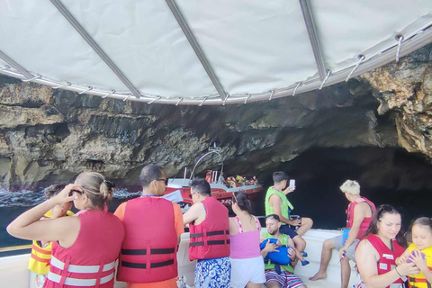 Rethymno: Speedboat Tour with Swim and Snorkel