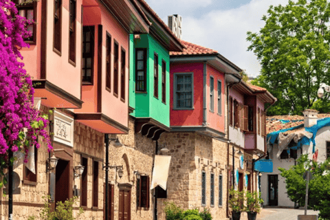 Antalya: Old Town, Düden Falls & Cable Car & Dino Park Visit 2 Waterfalls & Old Town & Lunch