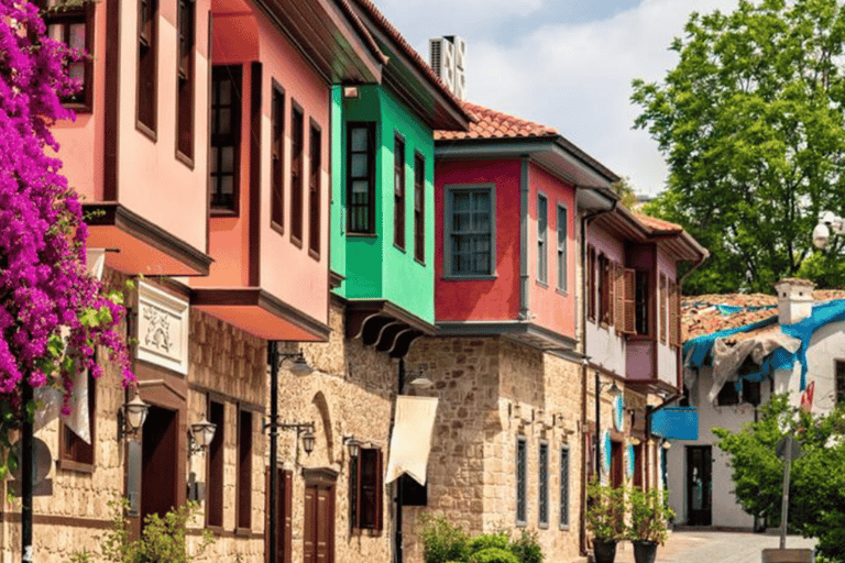 Antalya: Old Town, Düden Falls & Cable Car & Dino Park Visit 2 Waterfalls & Old Town & Lunch
