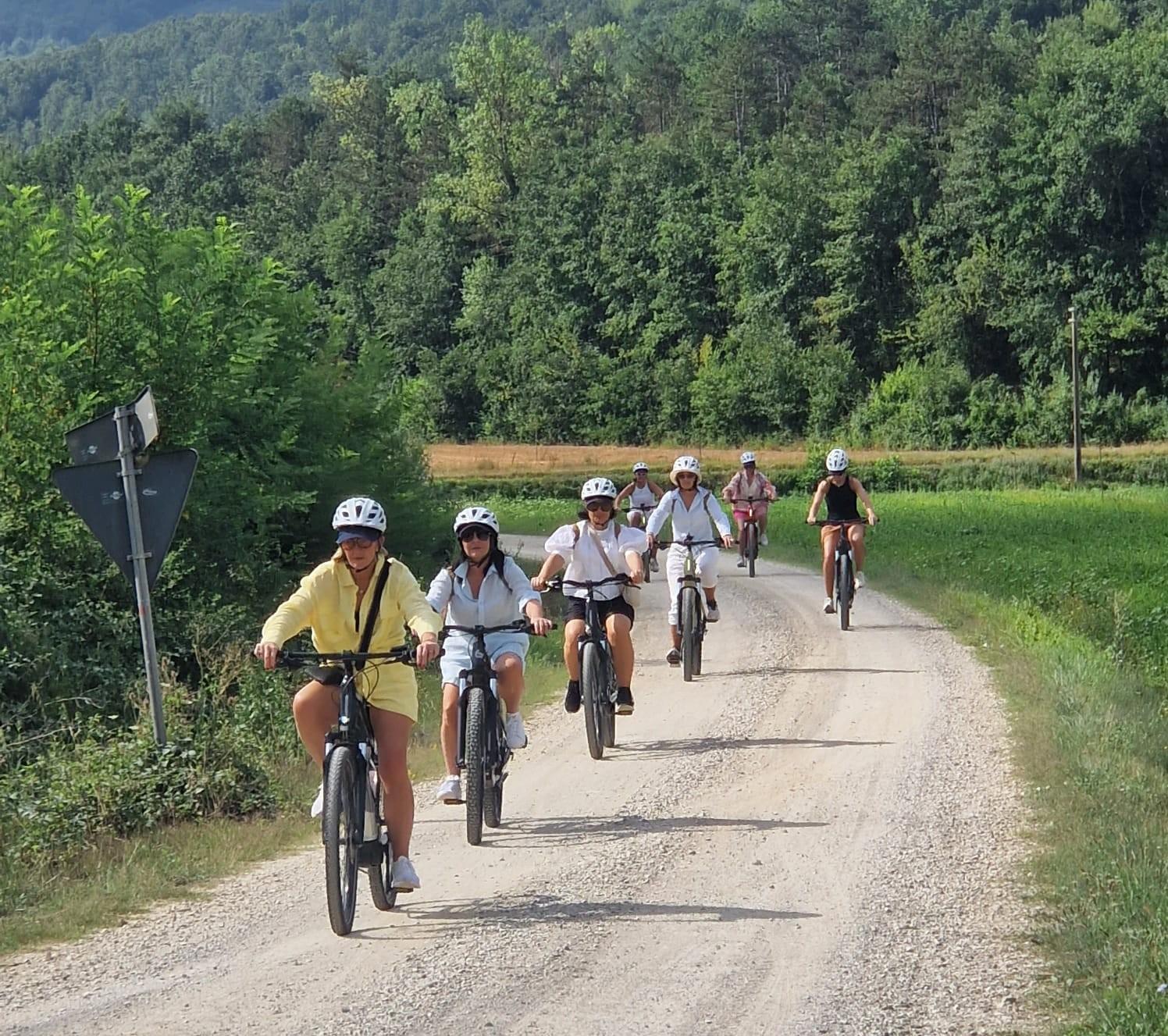 Città di Castello: Radtour mit Weinprobe