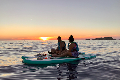 Paddle surf al atardecer, Cuevas, Snorkel y Cava