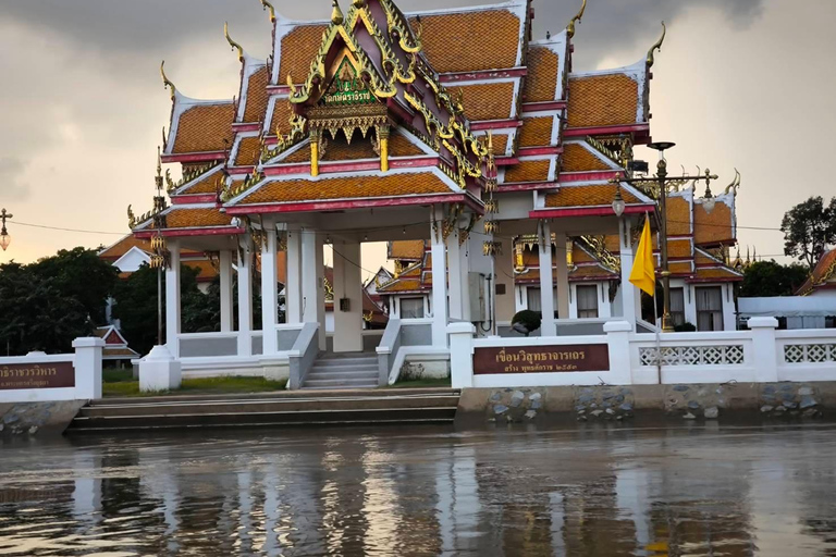 Desde Ayutthaya : Paseo en barco de una hora por el patrimonio de Ayutthaya