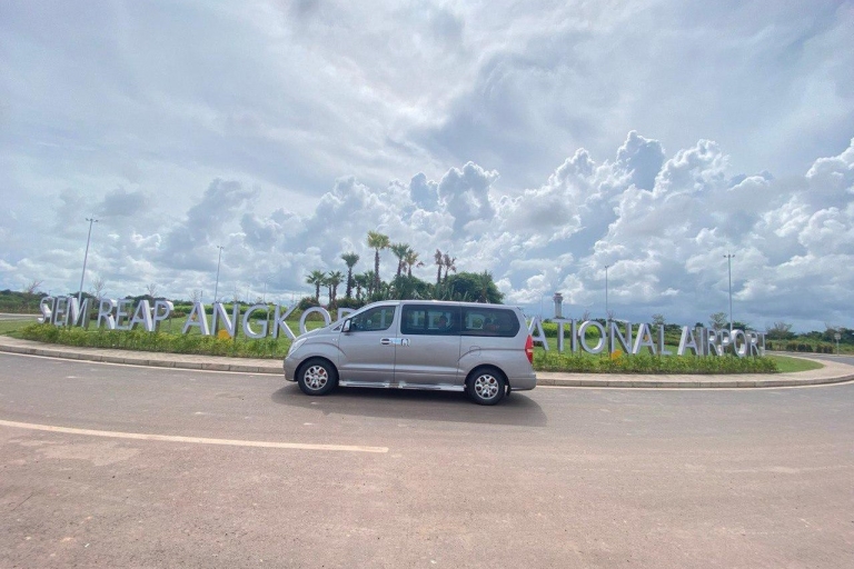 Transferts privés de l'aéroport de Siem Reap Angkor à la ville de Siem Reap