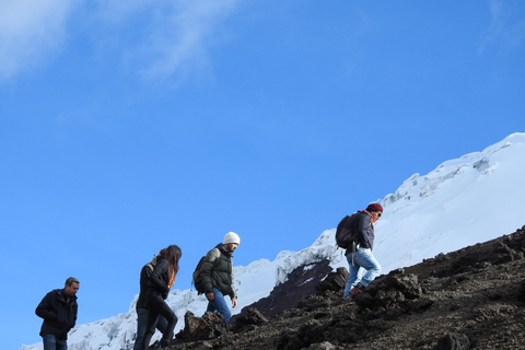 Randonnée et équitation au volcan Cotopaxi pour débutants