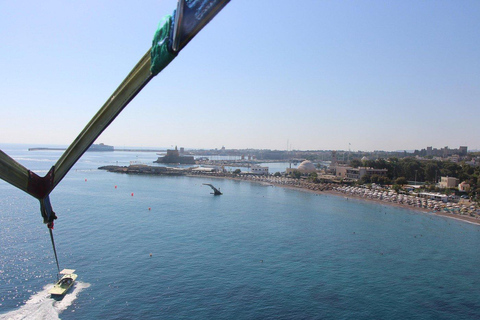 Rhodes: Parasailing Experience at Elli beach