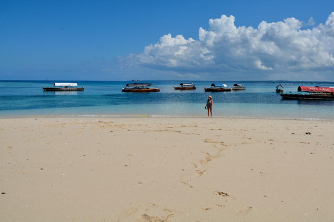 Zanzibar: Gevangeniseiland en Nakupenda zandbankstrandGevangeniseiland en Nakupenda zandbankstrand