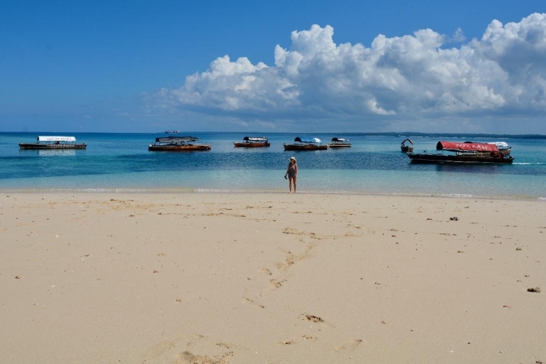 Zanzibar: Gevangeniseiland en Nakupenda zandbankstrandGevangeniseiland en Nakupenda zandbankstrand