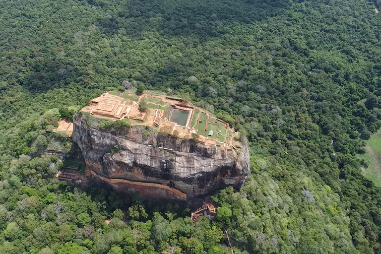 Tour privato di Sigiriya Dambulla Minneriya Safari di un giorno interoServizio di prelievo in hotel a Kandy o Matale