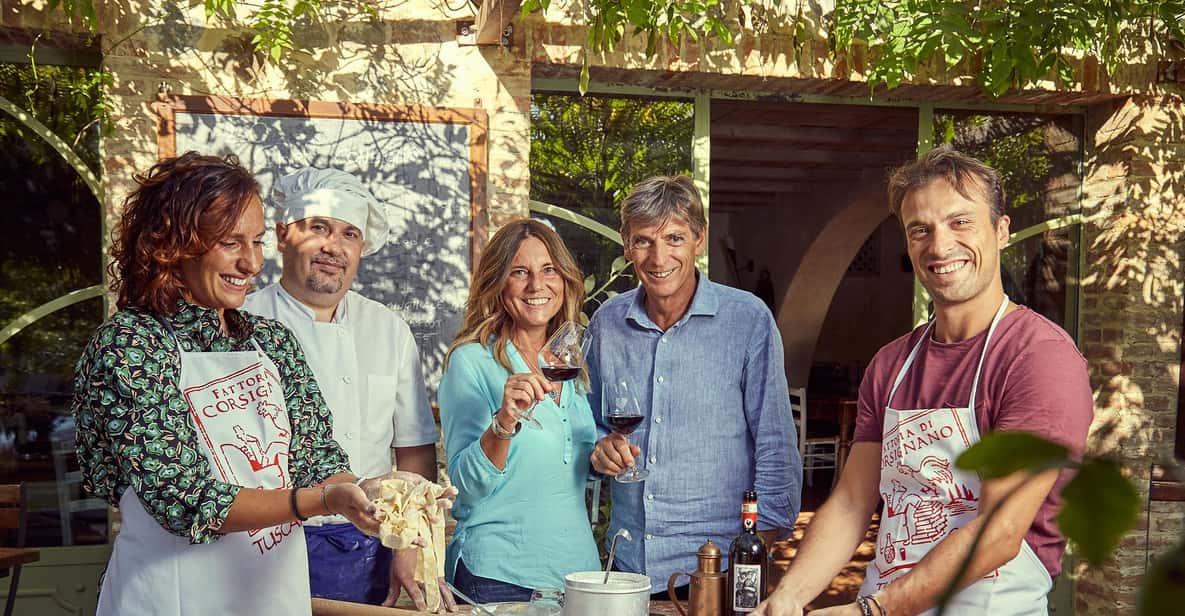 Afbeelding 3 van Fattoria di Corsignano: kookles en diner met wijnproeverij