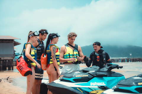 باتايا: جت سكي 3 جزيرة 4 ساعات من الإثارة المطلقة مع الغوص السطحيجولة لمدة نصف يوم في تجربة ركوب الدر