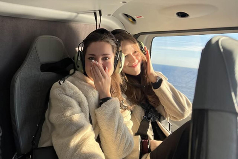 Your helicopter adventure over Munich and the Alps.