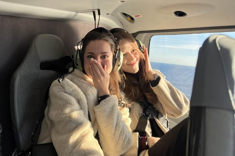 Your helicopter adventure over Munich and the Alps.