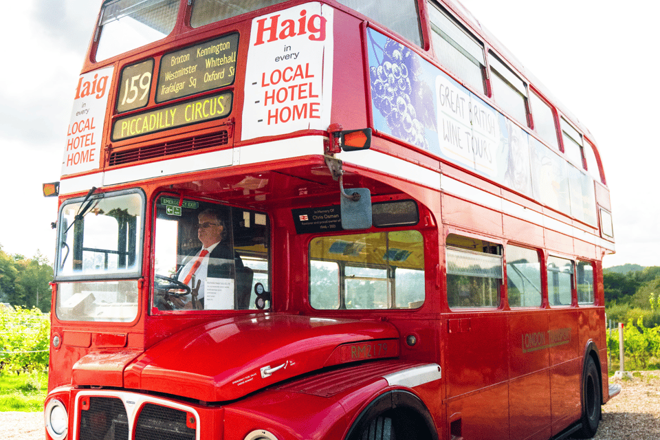 Desde Londres Tour Del Vino En Autobús De época Con Billetes De Tren