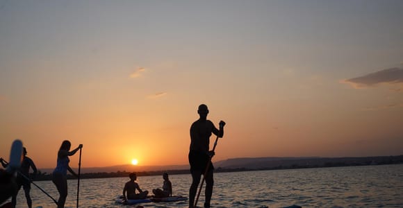 Syracuse: Sunset Stand Up Paddleboarding with Aperitif