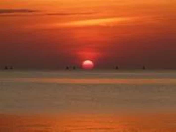 sunset dow cruise at kendwa beach