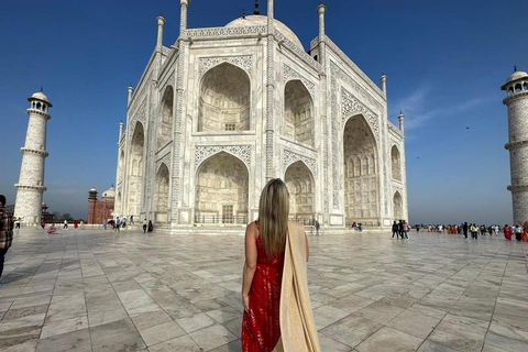 Agra : Visite privée avec Taj Mahal Agra Fort & Fatehpur SikriAgra : Visite privée du Taj Mahal au lever du soleil et Fatehpur Sikri