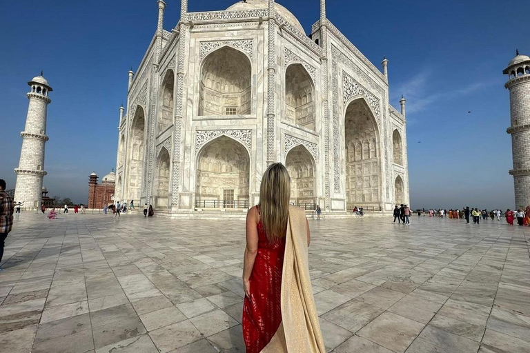 Agra : Visite privée avec Taj Mahal Agra Fort & Fatehpur SikriAgra : Visite privée du Taj Mahal au lever du soleil et Fatehpur Sikri