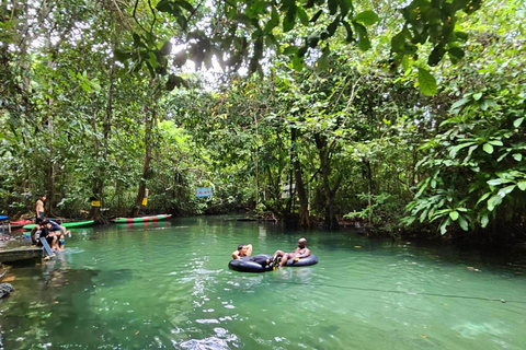 Krabi: Utforska Tham Khlang-grottan och Blue Lagoon Adventure