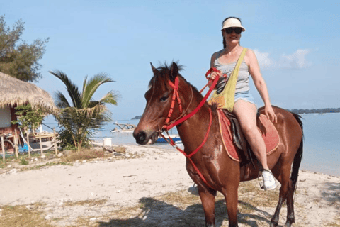 Gili Air: Aventura de 1 hora a caballo